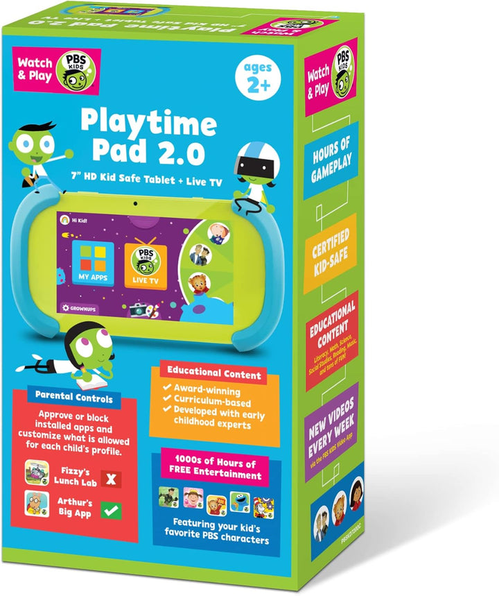 Core Innovations PBS Kids Playtime Pad+ 7" HD Tableta Android s...