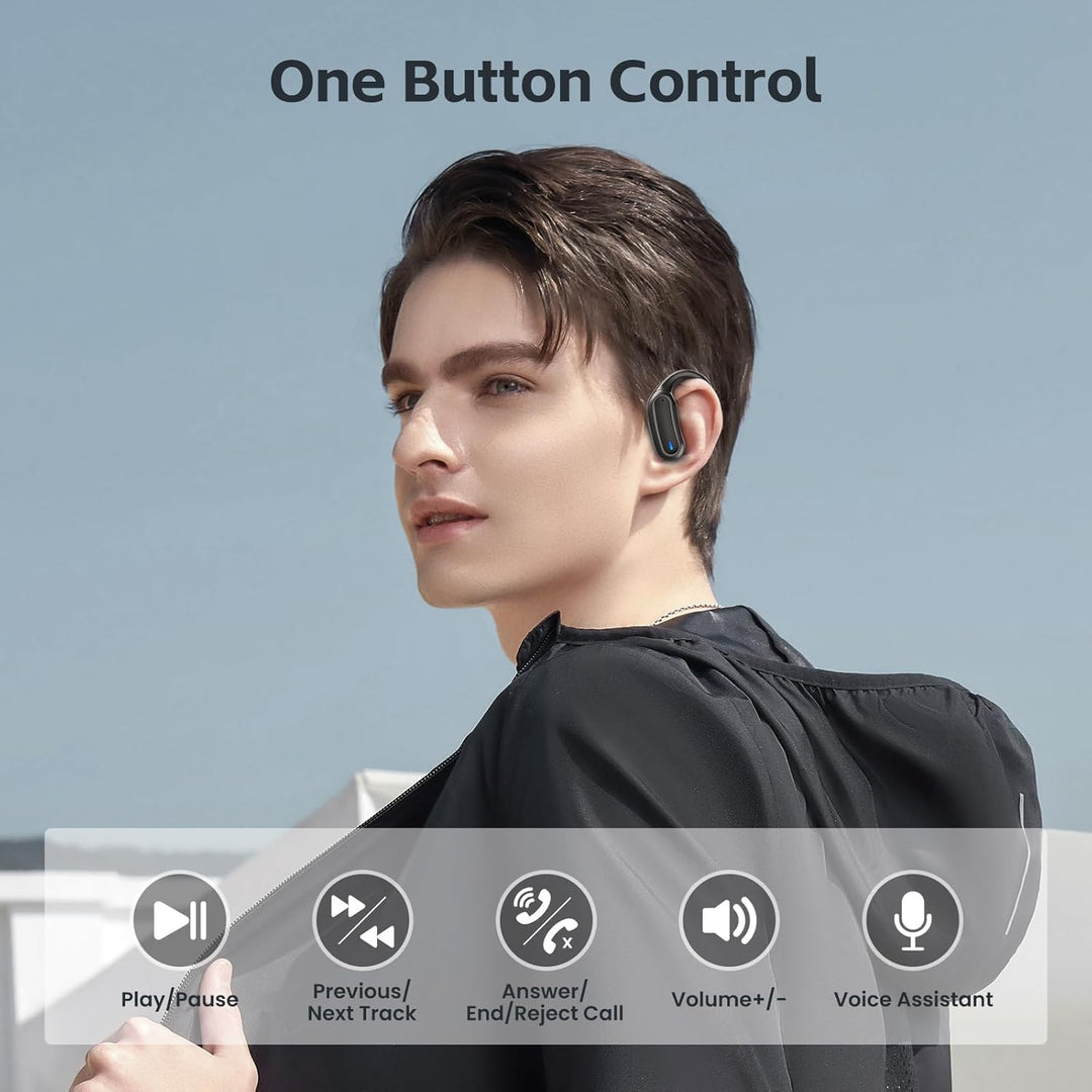 Auriculares inalámbricos, auriculares Bluetooth 5.4, auriculares es...