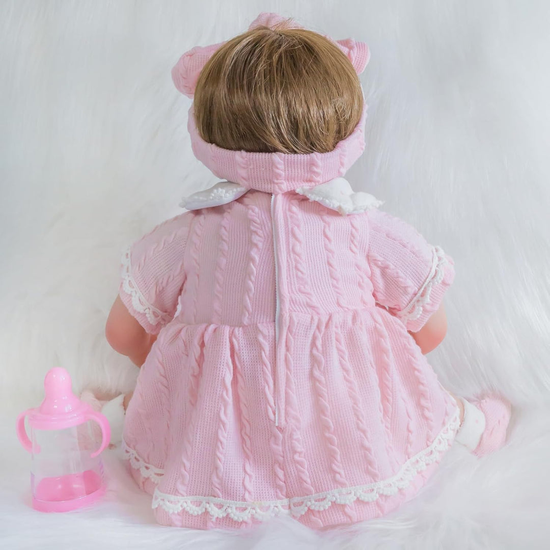 ENADOLL Muñeca realista de bebé recién nacida, muñecas realistas de...