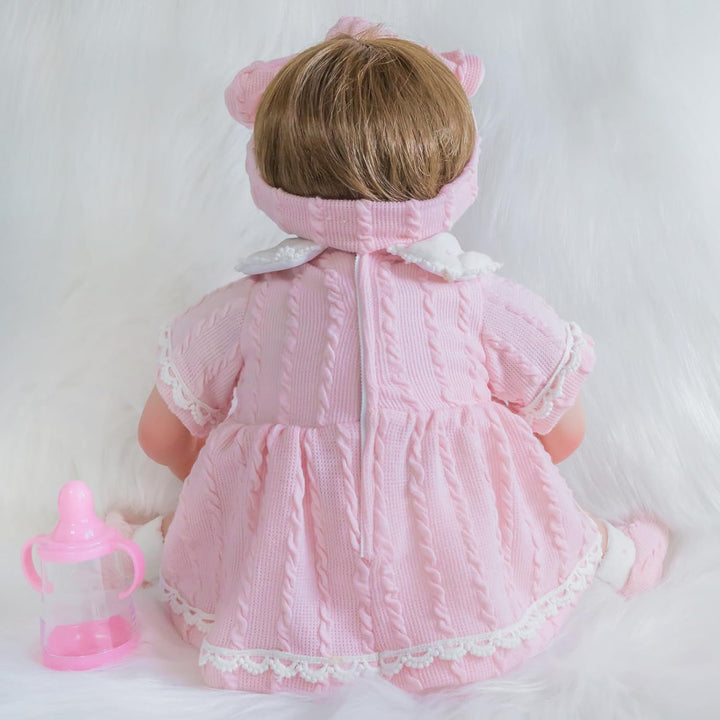 ENADOLL Muñeca realista de bebé recién nacida, muñecas realistas de...