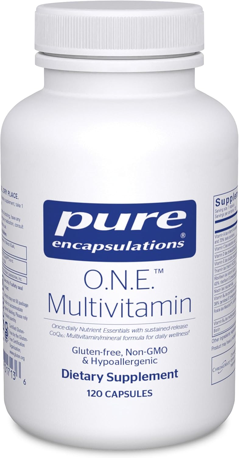 Multivitamínico O.N.E. de Pure Encapsulations, hipoalergénico de un...