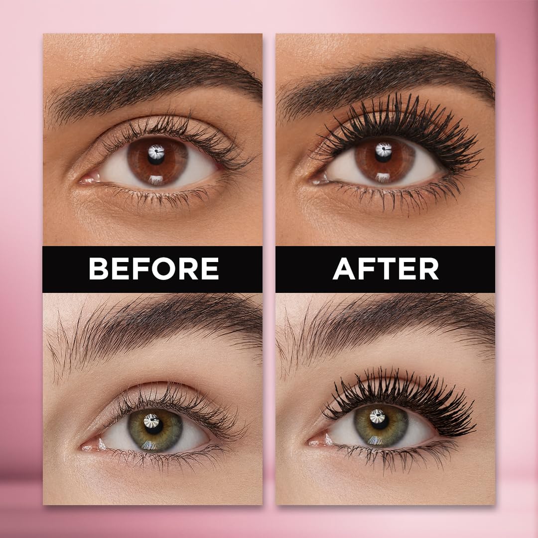 L'Oreal Paris - Máscara a prueba de agua Voluminous Makeup Lash...