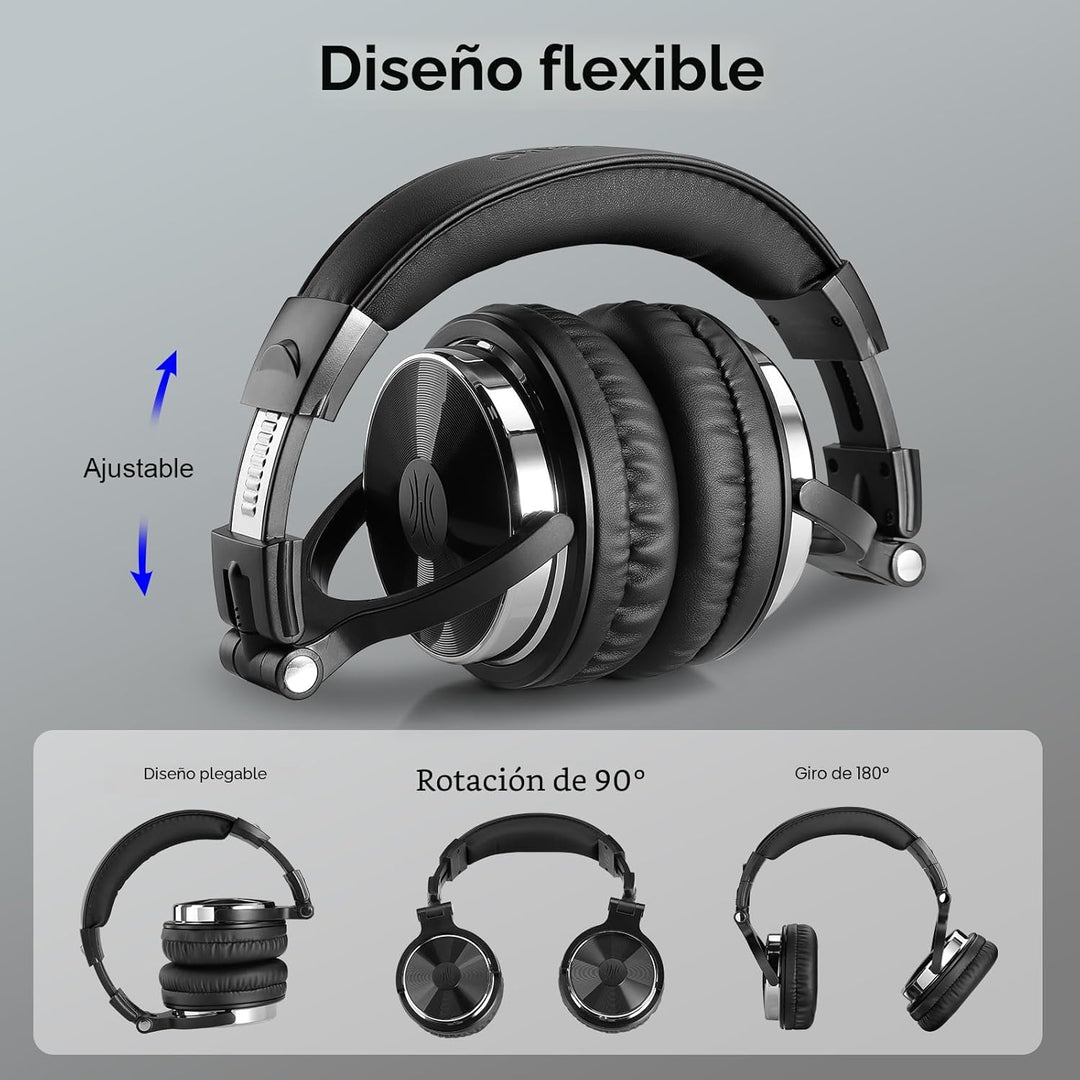 OneOdio Auriculares con cable para diadema Hi-Res Studio Monitor y...