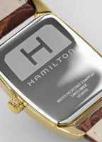 Hamilton American Classic Boulton - Reloj de cuarzo para hombre, caja de