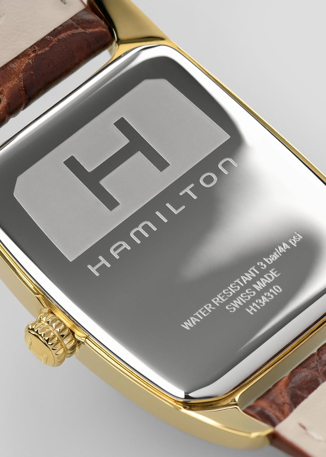 Hamilton American Classic Boulton - Reloj de cuarzo para hombre, caja de