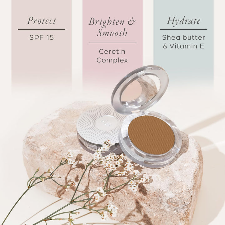 PÜR MINERALS Base de Maquillaje Mineral Prensada 4 en 1 en Polvo co...