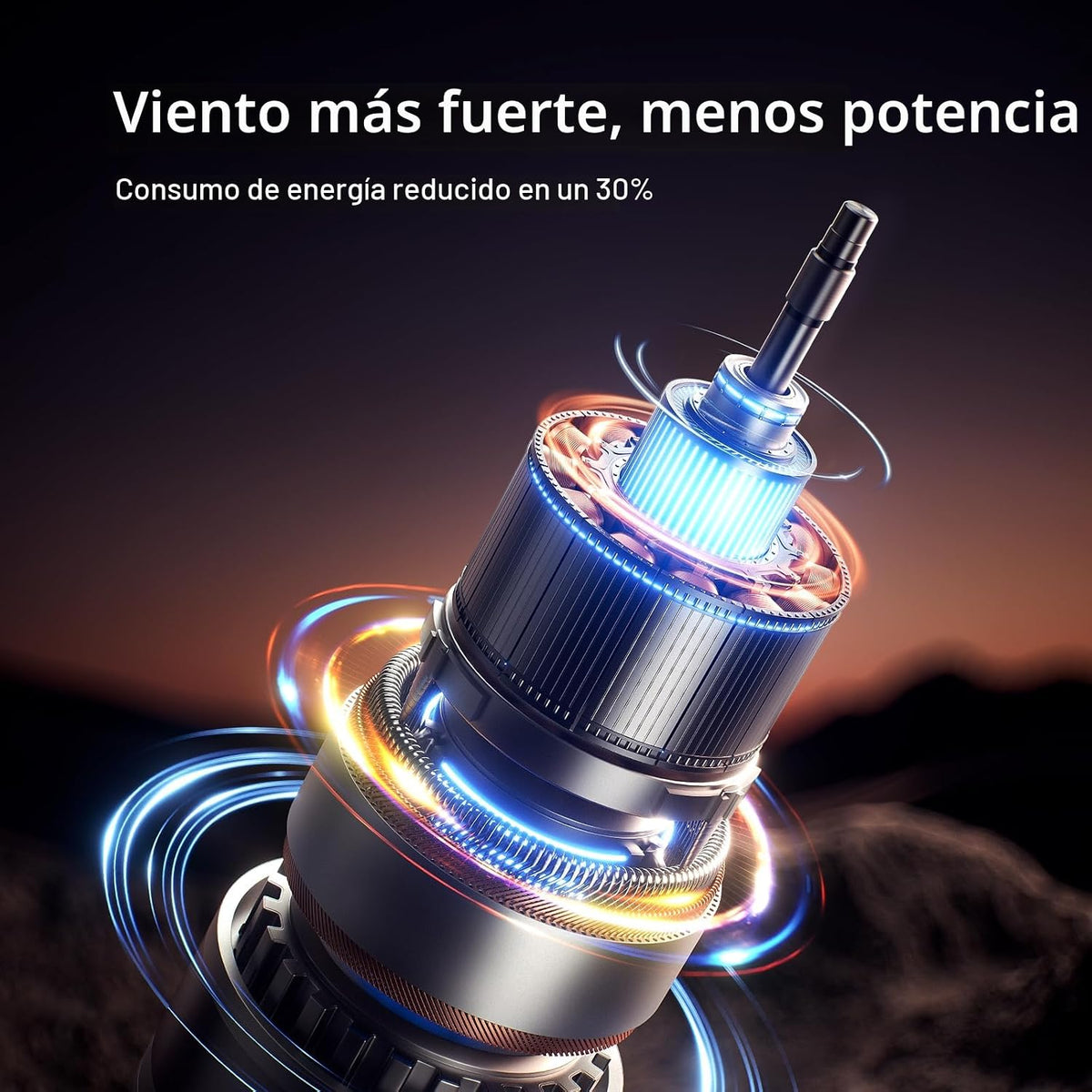 JISULIFE Ventilador portátil de mano Ultra2 9000mAh Max 25 horas, 3...