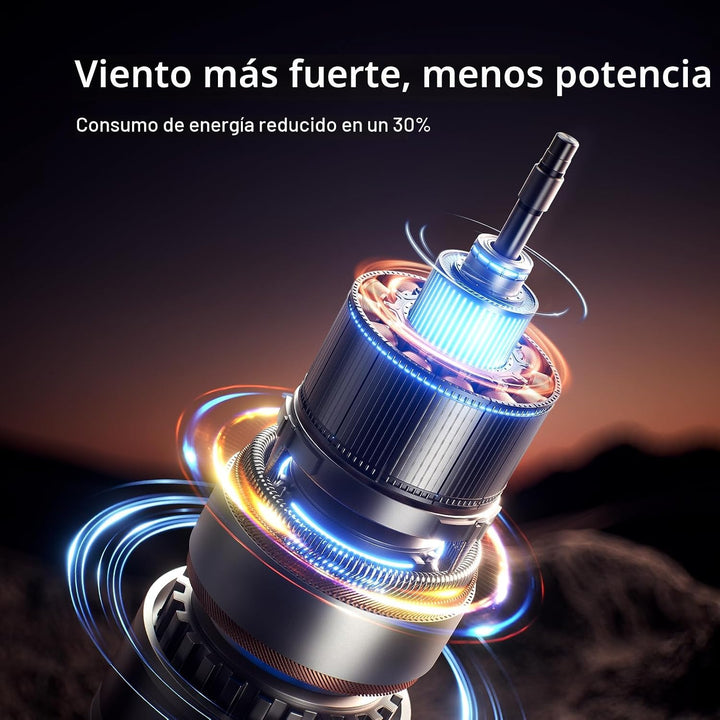 JISULIFE Ventilador portátil de mano Ultra2 9000mAh Max 25 horas, 3...