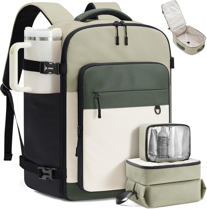 LOVEVOOK Mochila de viaje para mujeres y hombres, mochila grande ap...