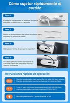 SSWind Ventilador de mano portátil de 6000 mAh con refrigeración po...
