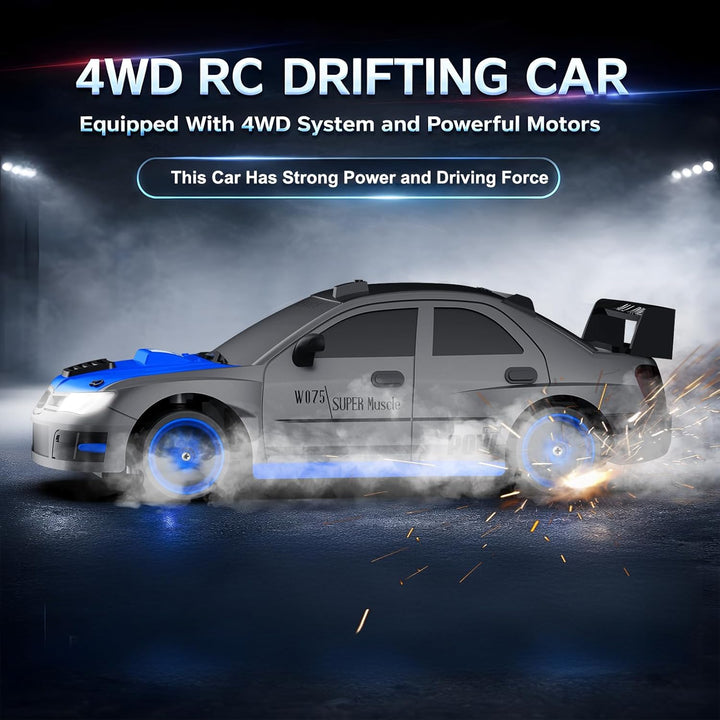 Auto de control remoto RC Drift Car 2.4GHz Escala 1:24 4WD 15KM\/H...