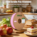 OVV3D Filamento PLA seguro para alimentos de 0.069 in y 2.2 lbs par...