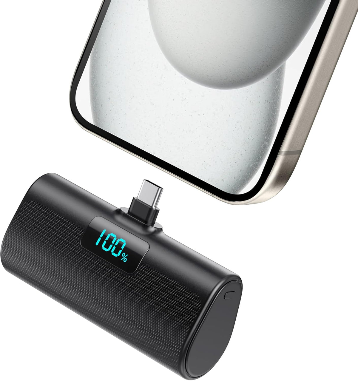 Cargador portátil mini para iPhone 17\/16, Batería externa PD USB C...