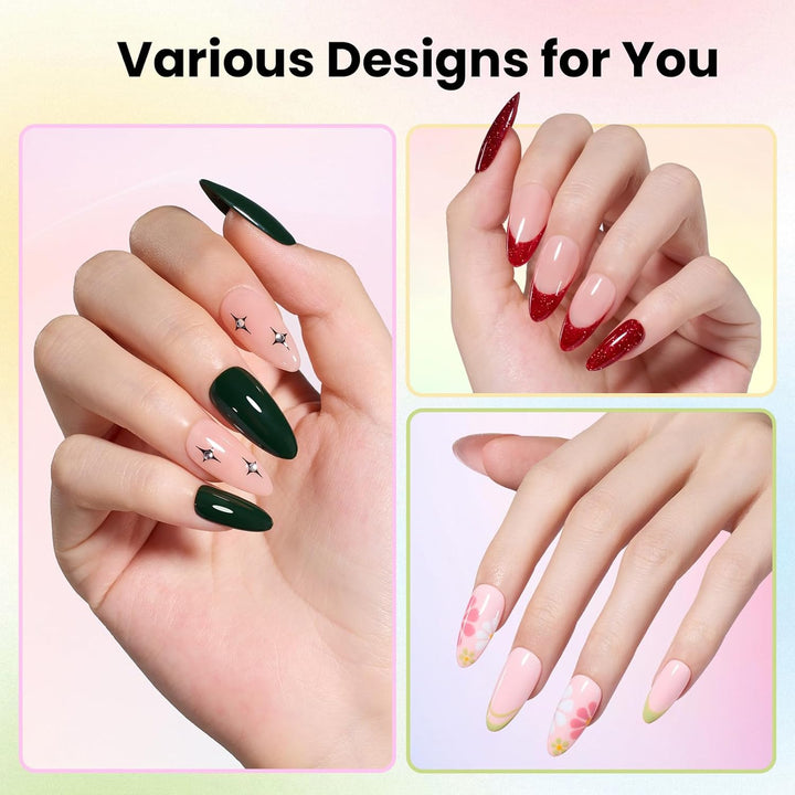 Beetles - Kit de esmalte de uñas de gel con luz UV \u2013 Kit de uñ...