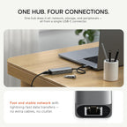 Satechi, ST-H3C25EM, hub USB 3.0