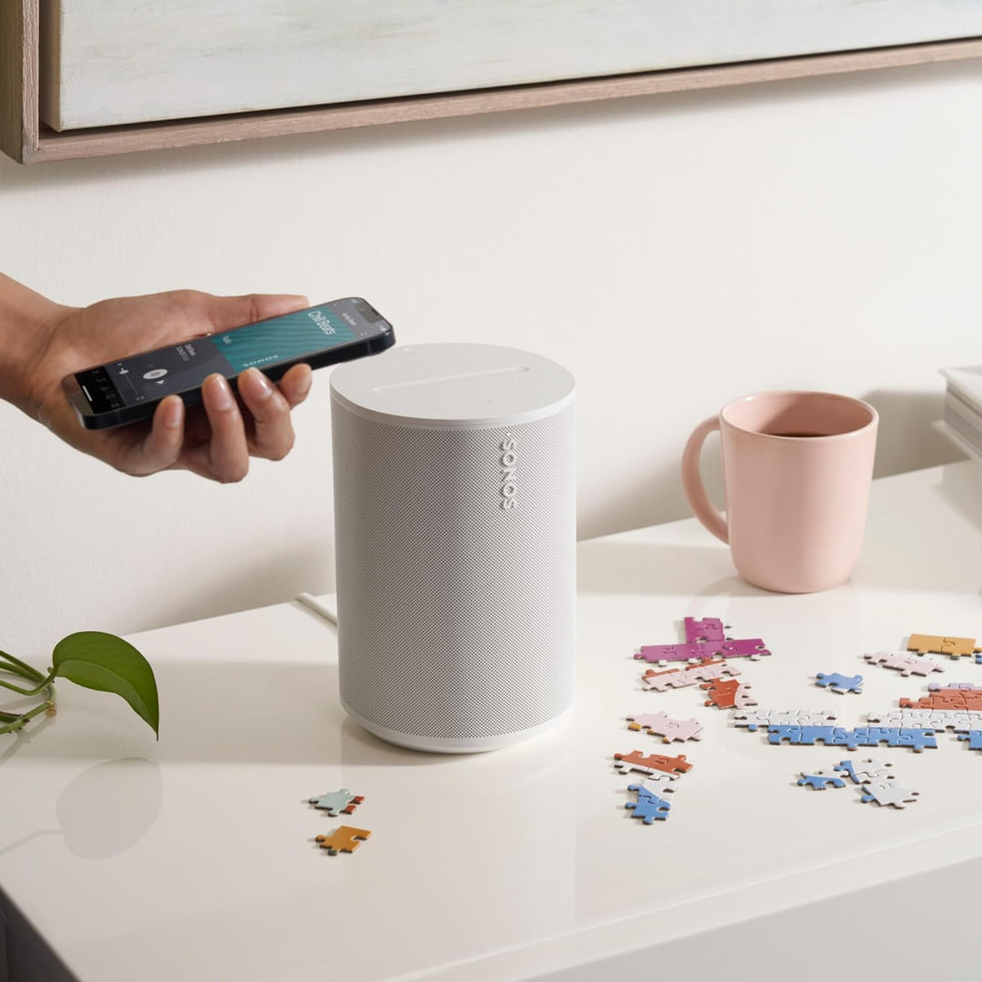 Sonos Era 100 - Blanco - Altavoz inteligente inalámbrico, habilitad...