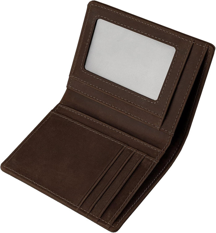 LnxLtw Billetera plegable vertical delgada para hombre \u2013 Carte...