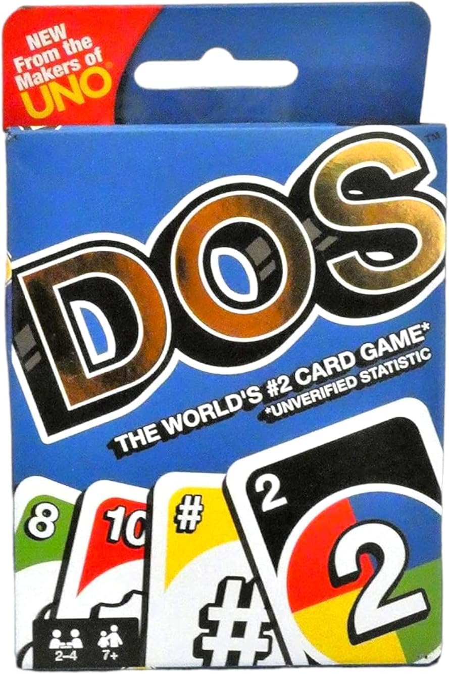 Mattel Juego de cartas Dos y Phase 10, paquete combinado de 2