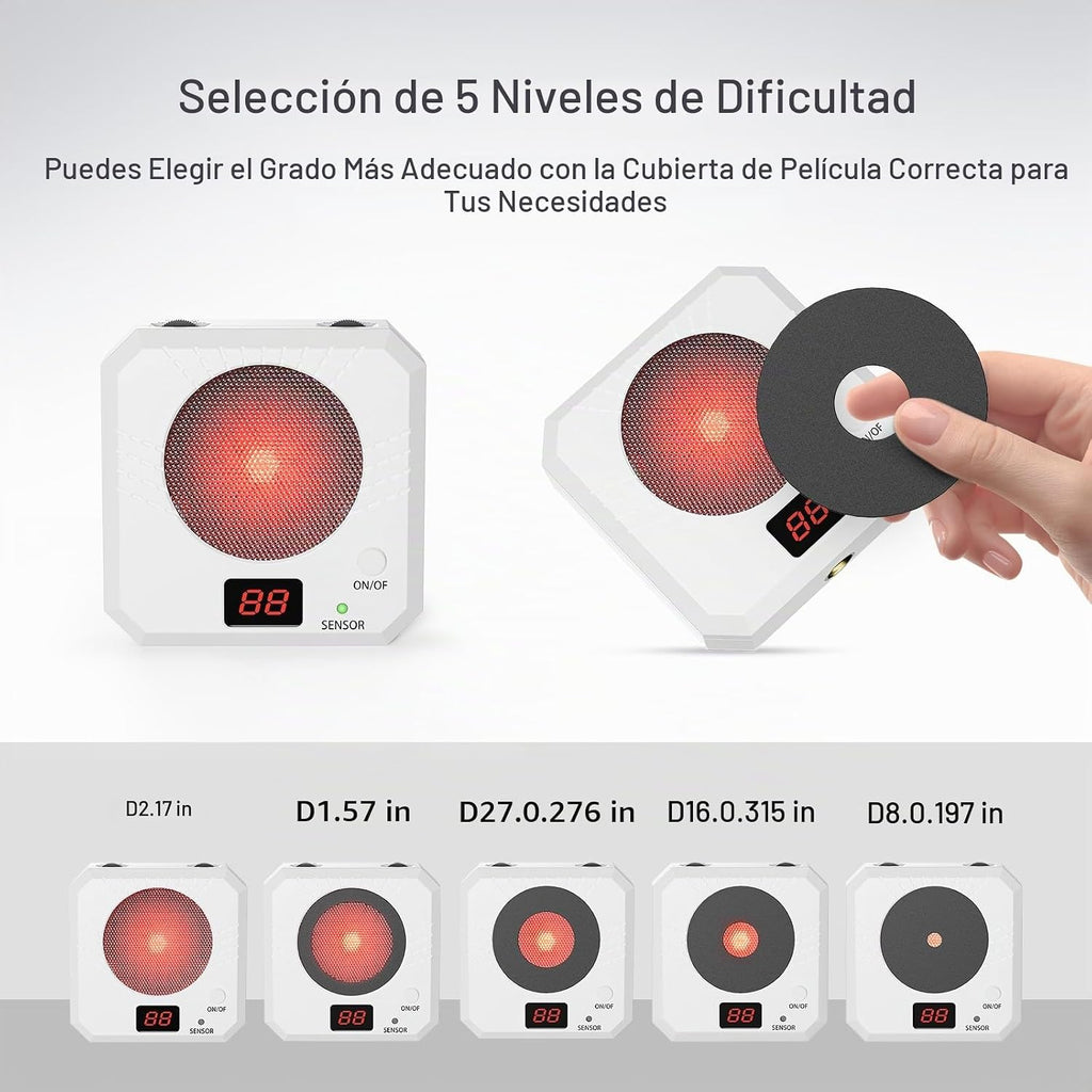 Rechargeable Laser Target con Mute Mode para Dry Fire Laser Training System