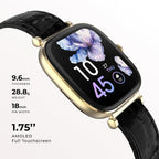iTouch Belle - Reloj inteligente para mujer, pantalla AMOLED de 1.75 pulgadas, rastreador de actividad física con llamadas Bluetooth, frecuencia cardíaca y seguimiento del sueño, más de 60 modos deportivos, reloj inteligente impermeable IP68 para Android