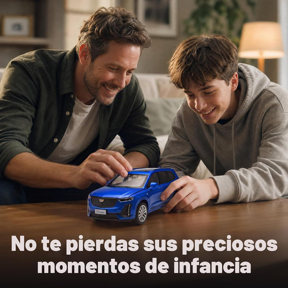 Modelo de coche fundido a presión 1/24, compatible con Cadillac
