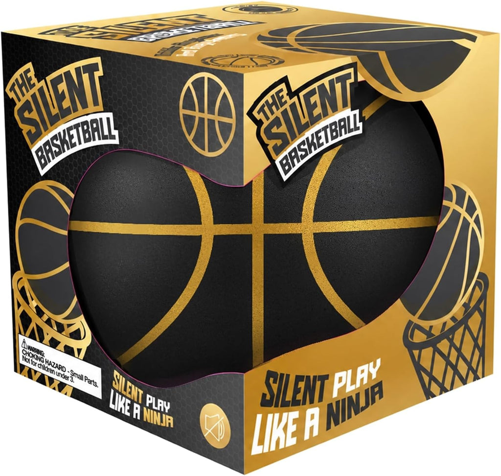 KOOWOD Baloncesto silencioso, no se envía al vacío, bola de espuma suave sin aire mejorada 2026 sin sonido para goteo silencioso y entrenamiento en interiores, sensación real de rebote más alto sin