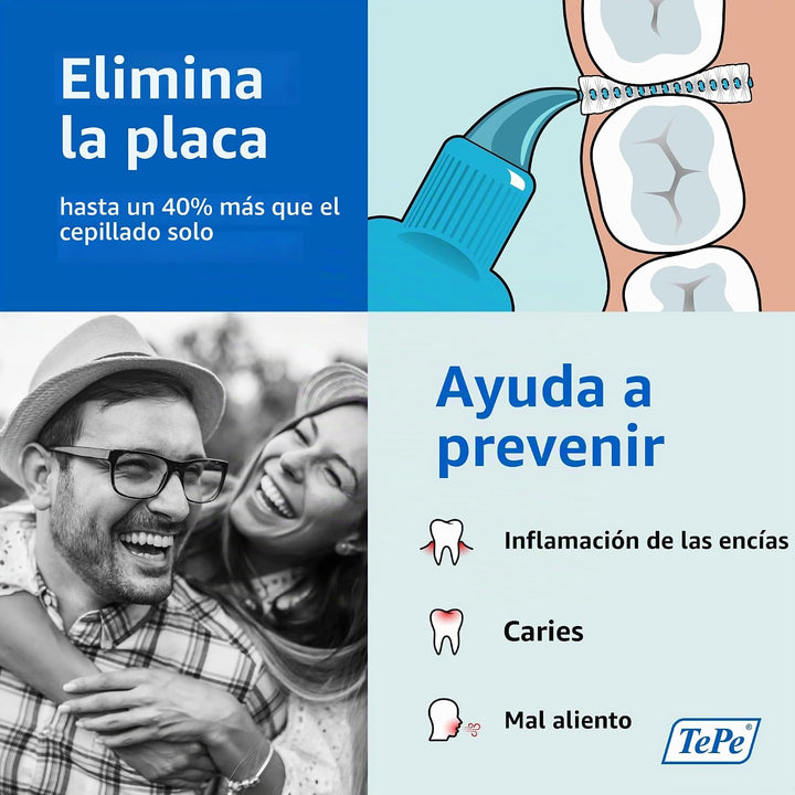 TePe \u2013 Cepillo interdental en ángulo, cepillo dental en ángulo...