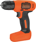 BLACK+DECKER Taladro/destornillador inalámbrico de 8 V MAX (BDCD8C)