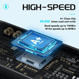 FEBNISCTE Paquete de 10 unidades flash de 64 GB, unidad de pulgar d...