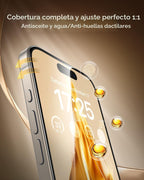 UNBREAKcable - Protector de pantalla de privacidad para iPhone 16 Pro Max, cobertura completa