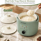 Olla de cocción lenta programable, olla multicocción Claypot 8 en 1 con