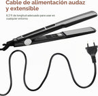 Plancha de pelo de hierro para mujeres, plancha plana pequeña plancha plancha
