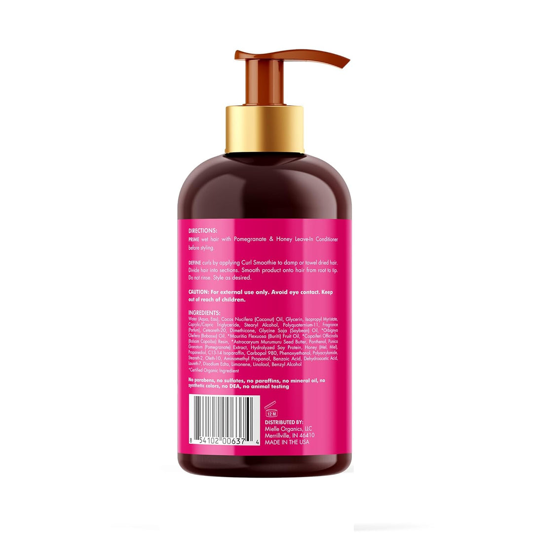 Mielle Organics Batido de Granada y Miel para Mejorar los Rizos - C...