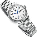 OLEVS Reloj de Lujo para Mujeres, Modo Pequeño de Muñeca, Acero Inoxidable, Reloj para Damas, Calendario