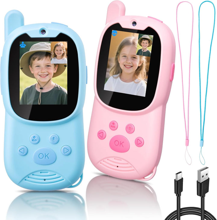 Walkie Talkies de video mejorados para niños Walkie