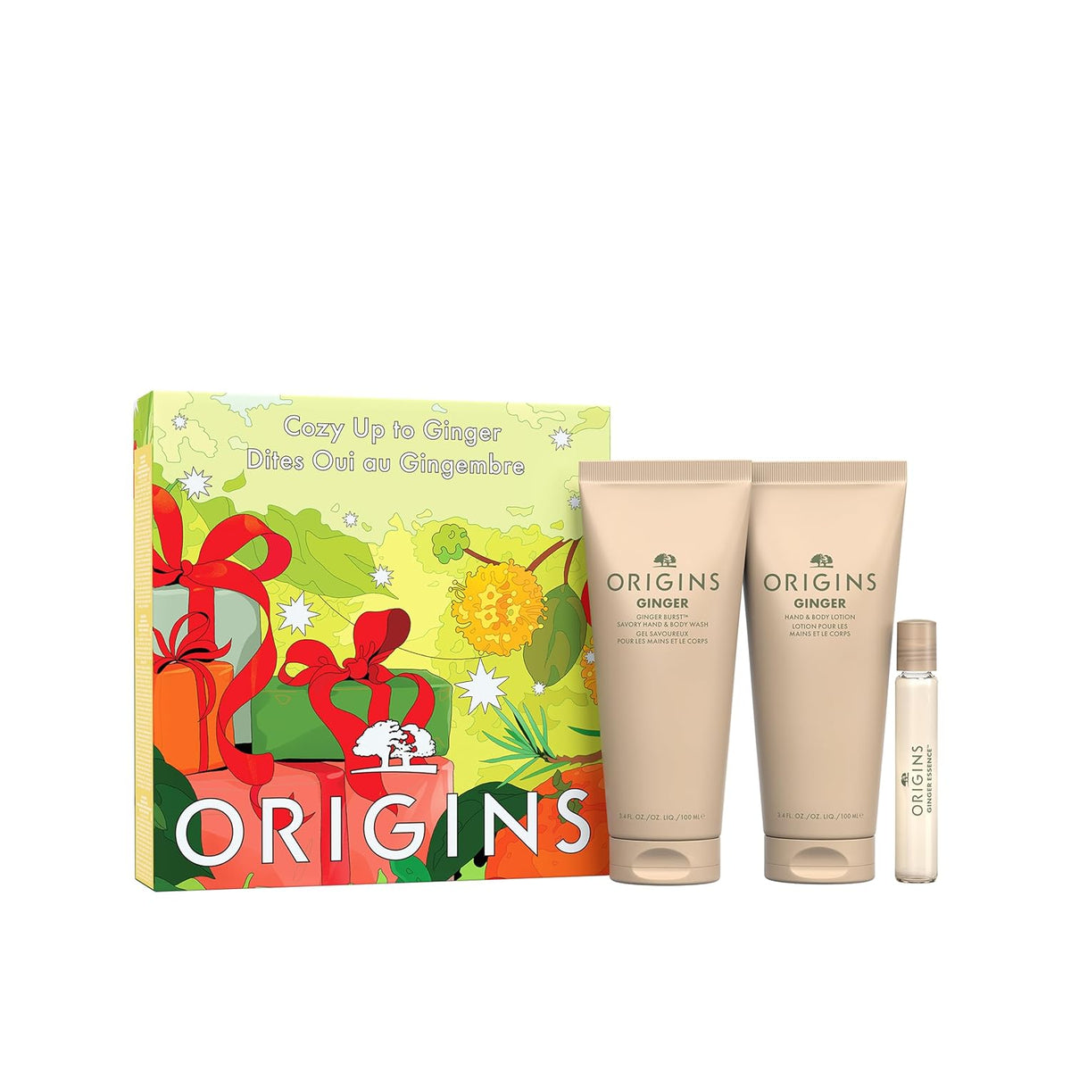 Origins Set de regalo de cuidado corporal Cozy Up To Ginger
