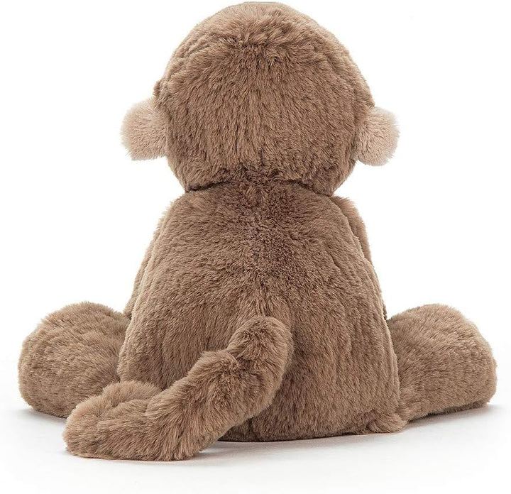 Jellycat Smudge Monkey - Animal de peluche mediano de 14 pulgadas,...