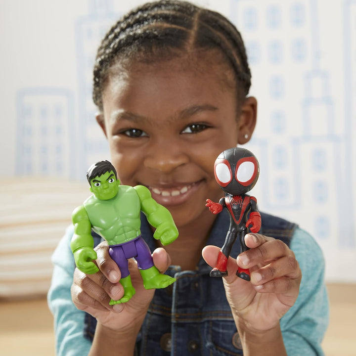 Marvel Hasbro - Paquete de figuras de acción de Spidey y sus increí...