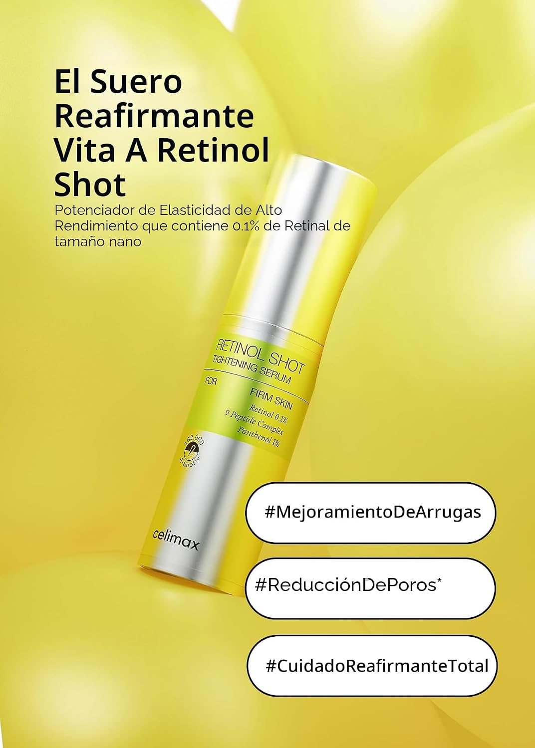 celimax The Vita A Retinol Shot Suero Tensor | con retinol puro de...