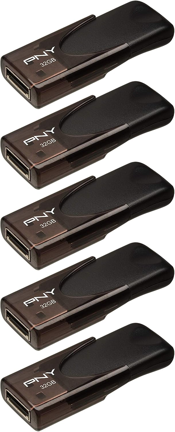 PNY, modelo Attaché 4 - Unidad de memoria flash USB 2.0 de 16 GB, N...