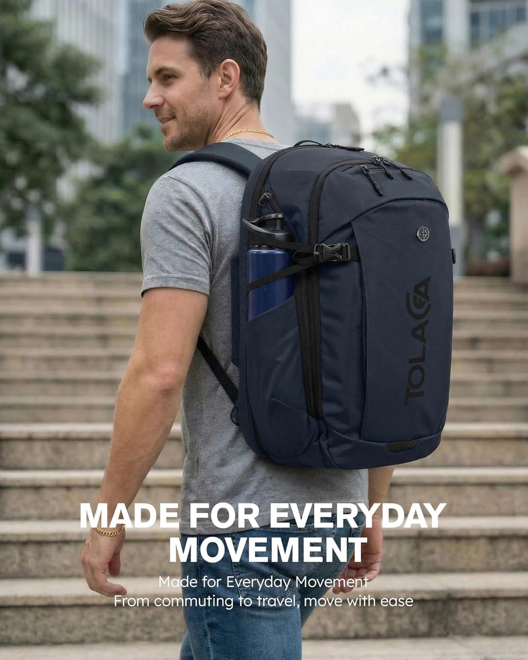 Tolaccea Travel Laptop Backpack 32L, TSA Friendly Flight Approved C...