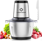 LINKChef Procesador de alimentos, Picador eléctrico de alimentos de 6 tazas