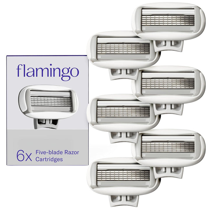 Flamingo Cartuchos de repuesto originales para mujer, 6 unidades, m...