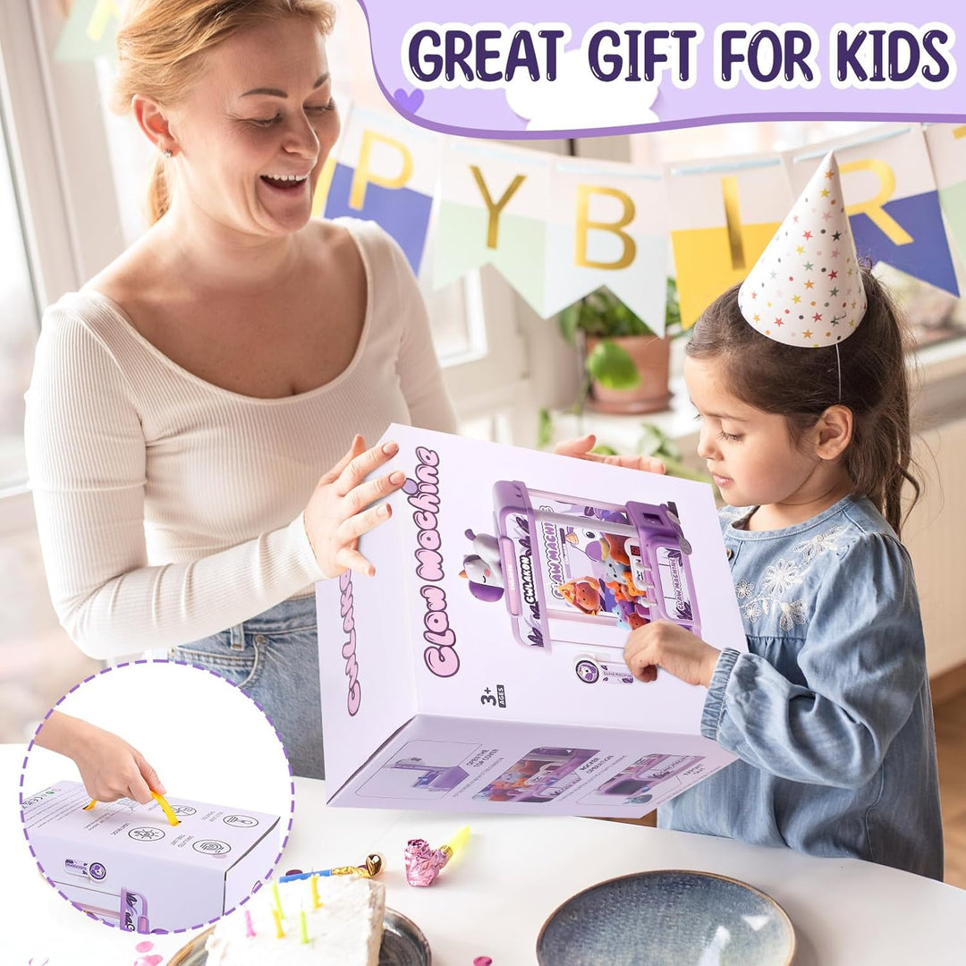 CWLAKON Máquina de garras para niños, mini máquina expendedora de j...