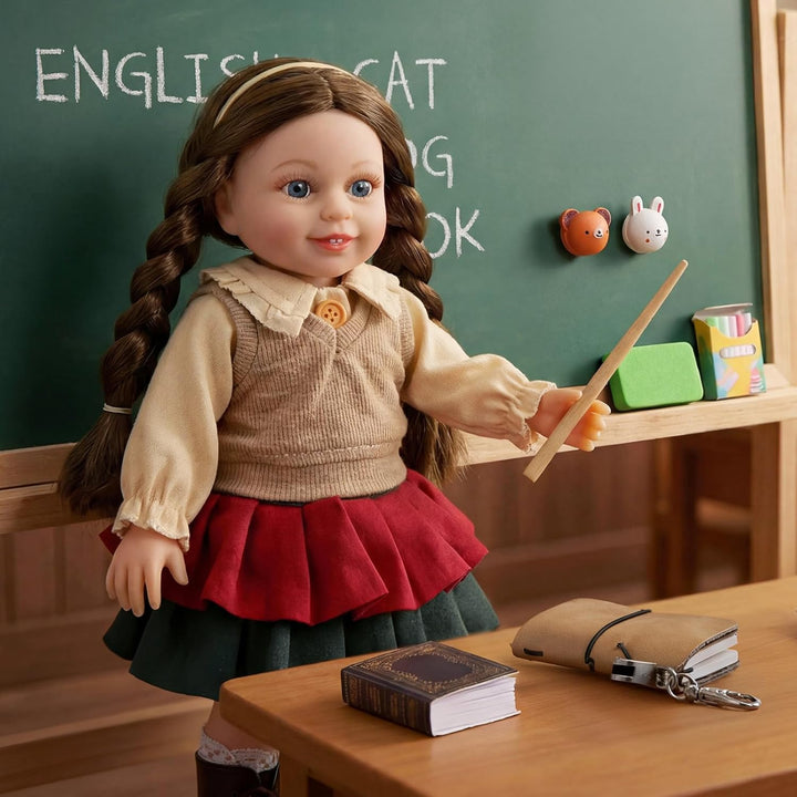 BABESIDE Muñeca de bebé realista americana muñeca de 16