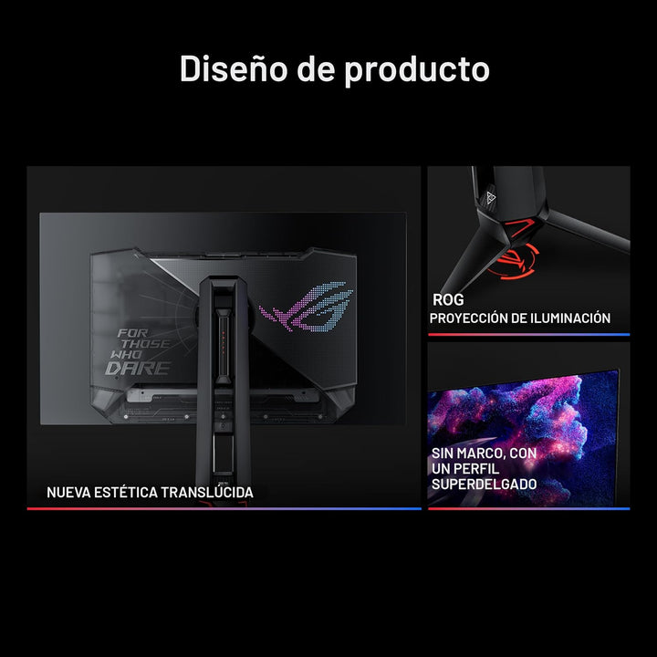ASUS ROG PG27AQDP Monitor para juegos OLED de 27 pulgadas 1440p 480...