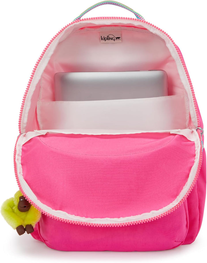 Kipling Seoul - Mochila para laptop de 15 pulgadas para mujer, dura...