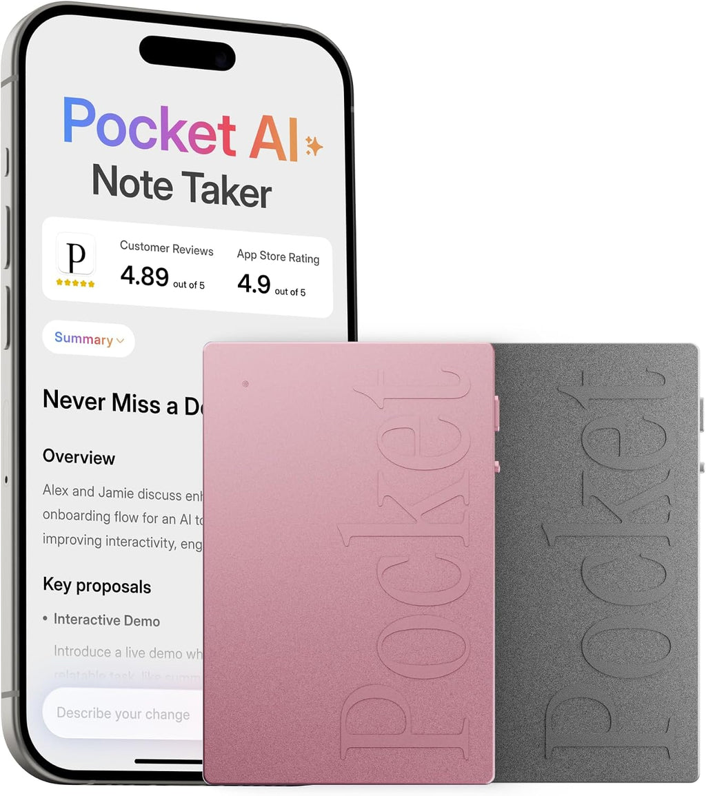 Pocket AI Space Grey + Baby Pink