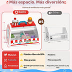 Lehoo Castle - Juguetes de helado para niños pequeños de 3 a 5 años, juguetes para niñas de 3 años en adelante, juego de helado para niños de 2 a 4 años, juego de tienda de helados, regalo para niños