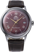 Orient, "2da generación Bambino Ver. 2", reloj automático japonés, de vestir, de acero inoxidable y cuero para hombre